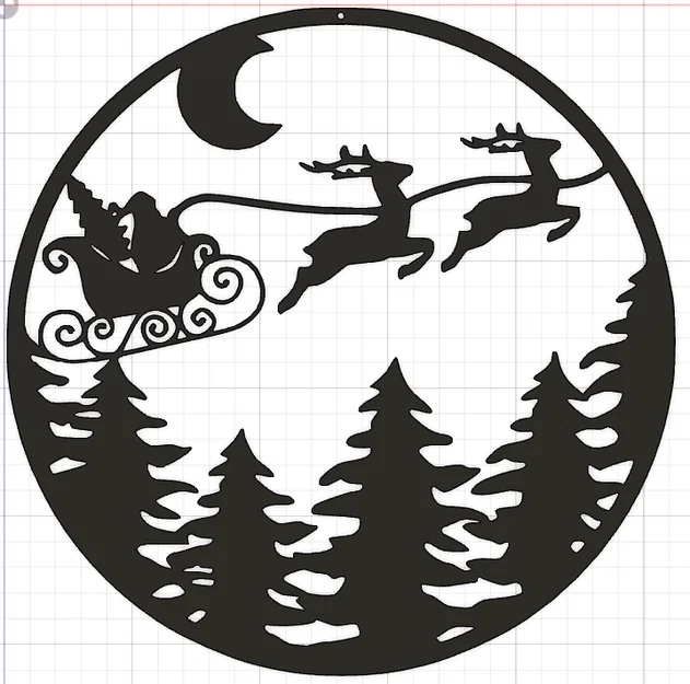 Mẫu trang trí tường Giáng sinh - Image 3