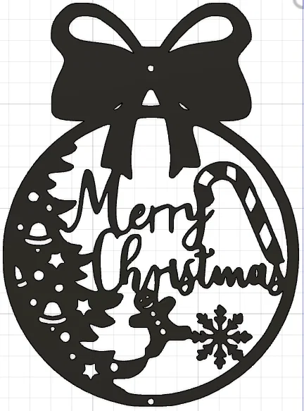 Mẫu trang trí tường Giáng sinh - Image 6