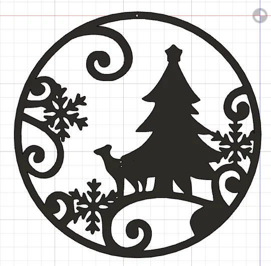 Mẫu trang trí tường Giáng sinh - Image 9