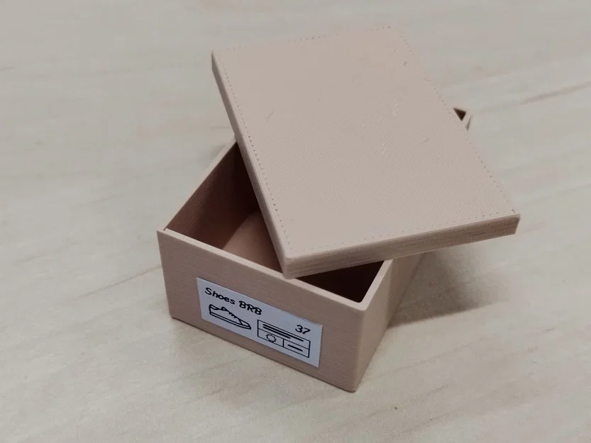 Mô hình hộp mini đa năng: Đựng thẻ SD hoặc phụ kiện búp bê - Image 2