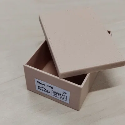 Mô hình hộp mini đa năng: Đựng thẻ SD hoặc phụ kiện búp bê