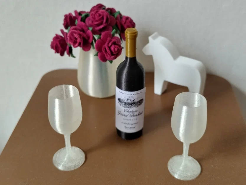 Bộ sưu tập chai lọ và ly tí hon tỉ lệ 1/6 - Image 4