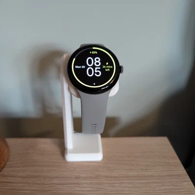 Đế sạc Pixel Watch 2 & 3 (thiết kế đặt bên phải, hiển thị màn hình thẳng đứng)