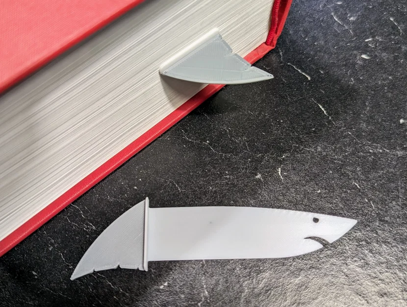 The Bookshark Bookmark - Kẹp sách cá mập - Image 1