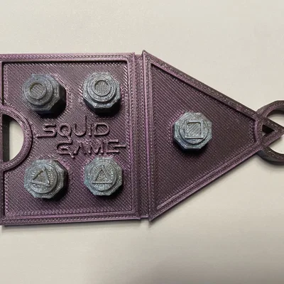 Bộ đồ chơi Gonggi phong cách Squid Game (3D Printing Model)