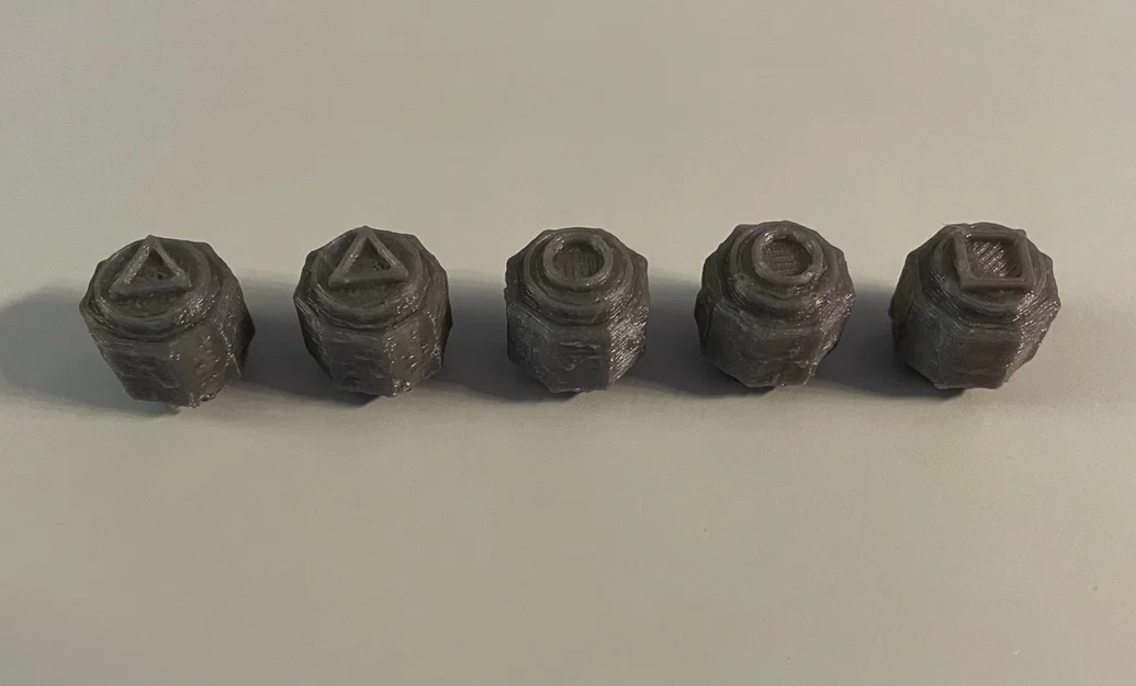 Bộ đồ chơi Gonggi phong cách Squid Game (3D Printing Model) - Image 5