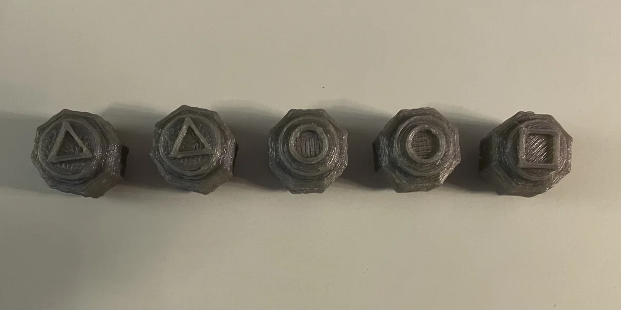 Bộ đồ chơi Gonggi phong cách Squid Game (3D Printing Model) - Image 6