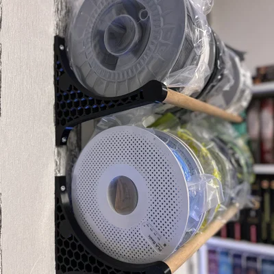 Kệ đựng Filament - Thiết kế hình lục giác