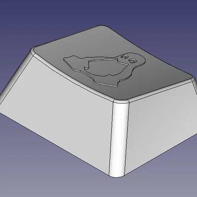 Tux Linux Keycap - Phím cơ dành cho cộng đồng Linux