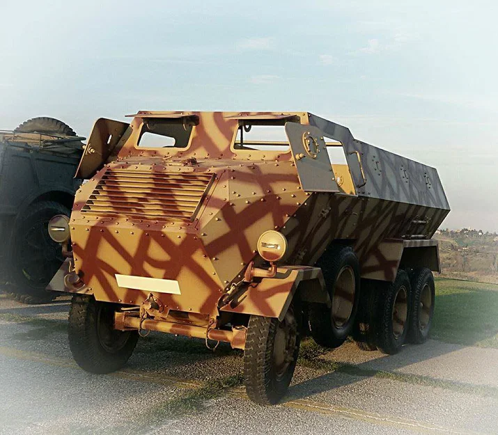 Mô hình in 3D Fiat Dovunque 35 Protetto kết hợp LEGO - Image 4