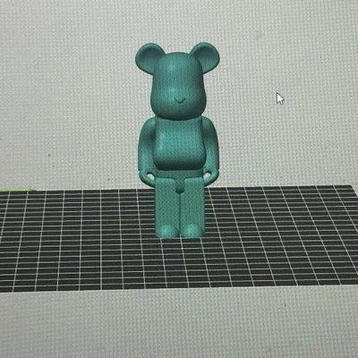 Mô hình 3D Bearbrick phong cách hiện đại độc đáo