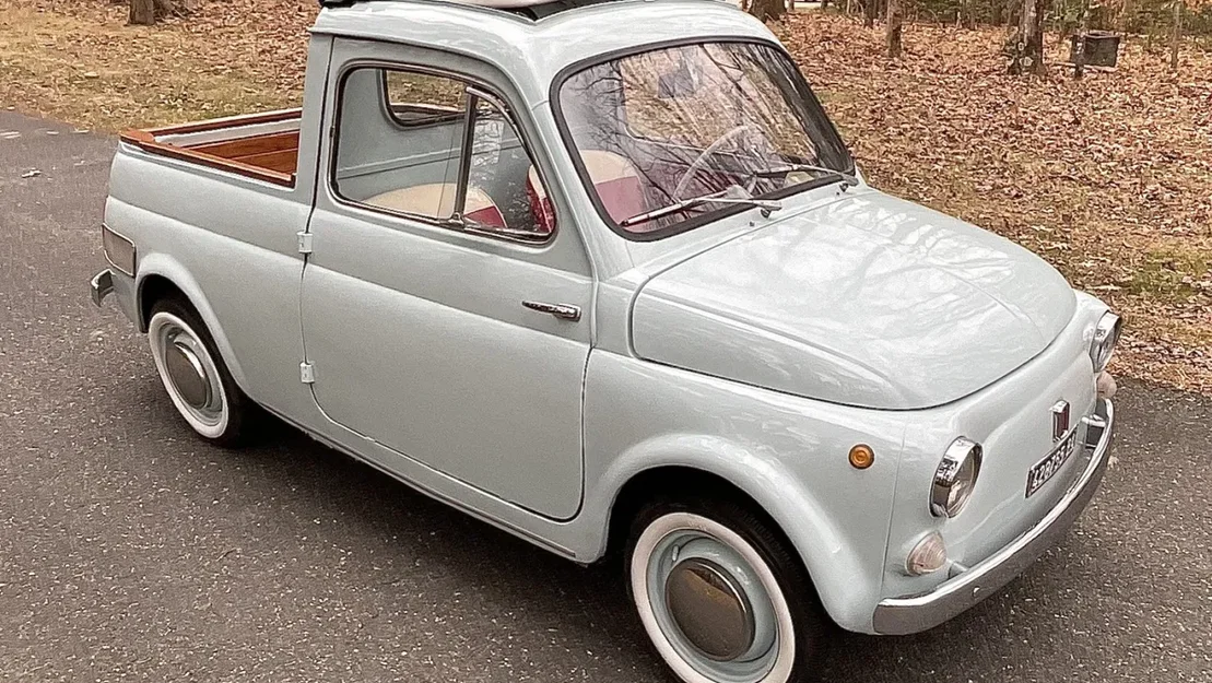 Mô hình xe tải LEGO Fiat 500 PickUp in 3D cực chất - Image 8