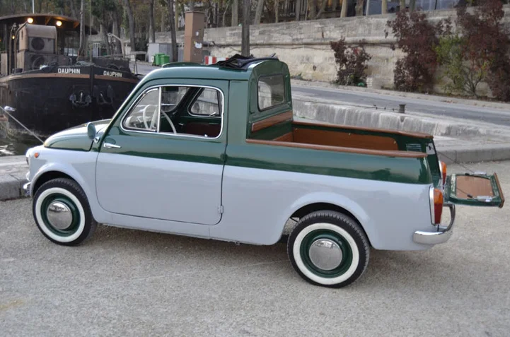 Mô hình xe tải LEGO Fiat 500 PickUp in 3D cực chất - Image 9