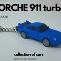 Móc khóa in 3D RWB Porsche 911 (964) Turbo cực chất - Thumbnail 1