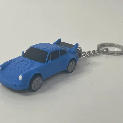 Móc khóa in 3D RWB Porsche 911 (964) Turbo cực chất