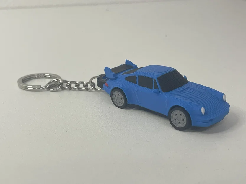 Móc khóa in 3D RWB Porsche 911 (964) Turbo cực chất - Image 3