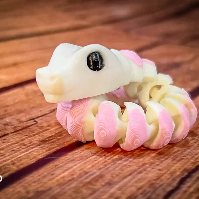Mô hình in 3D Flexi Snake 01