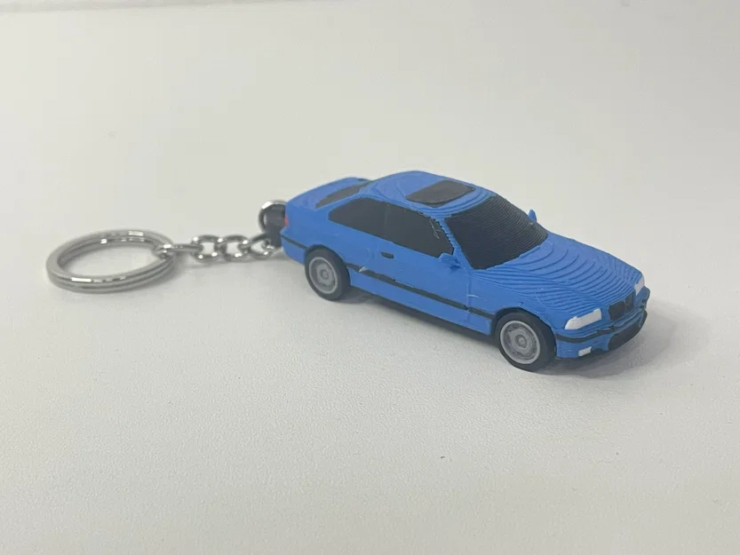 Móc khóa mô hình xe BMW E36 M3 cực chất - Image 3