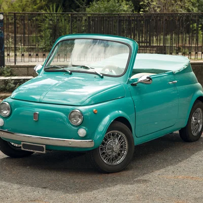 Mô hình xe LEGO FIAT 500 Cabrio in 3D đơn giản và thú vị