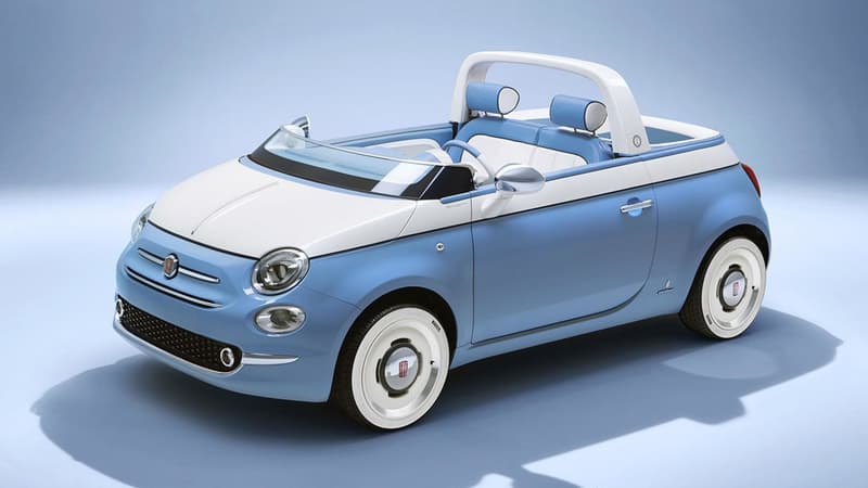 Mô hình xe LEGO FIAT 500 Cabrio in 3D đơn giản và thú vị - Image 5
