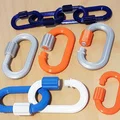 Móc khóa carabiner có khóa an toàn chắc chắn - Thumbnail 1