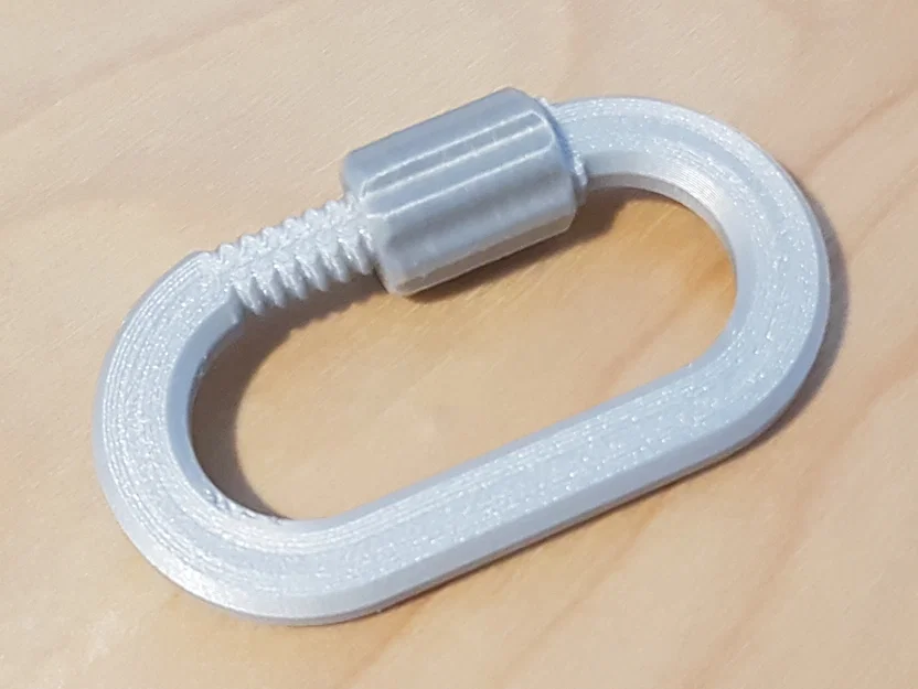Móc khóa carabiner có khóa an toàn chắc chắn - Image 2