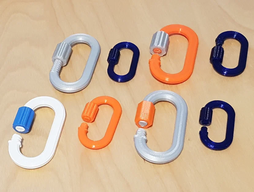 Móc khóa carabiner có khóa an toàn chắc chắn - Image 5