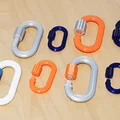 Móc khóa carabiner có khóa an toàn chắc chắn - Thumbnail 5