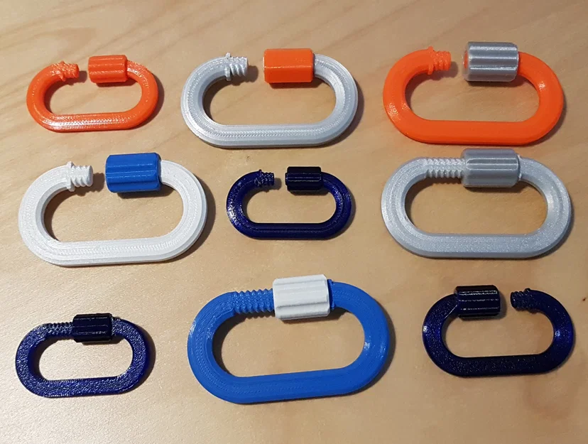 Móc khóa carabiner có khóa an toàn chắc chắn - Image 8