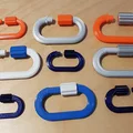 Móc khóa carabiner có khóa an toàn chắc chắn - Thumbnail 8