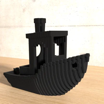 Mô hình 3D Benchy cắt lát
