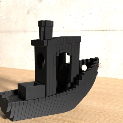 Mô hình 3D Benchy cắt lát