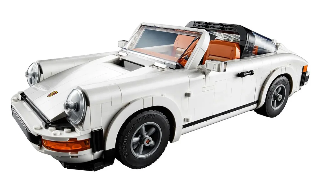 Mô hình xe LEGO 1989 Porsche 930 Cabriolet in 3D cực chất - Image 7
