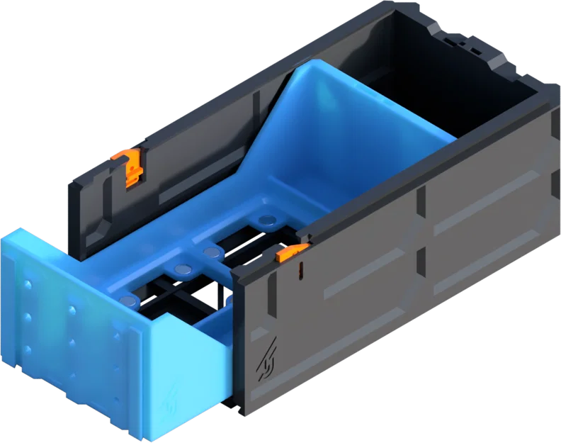 GEN2 1x1 Decor Gridfinity Hộc tủ Đơn có Nam châm - MINI - Image 1