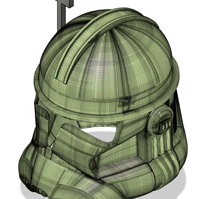 Mô hình mũ Clone Trooper Phase Two có Rangefinder in 3D cực chất