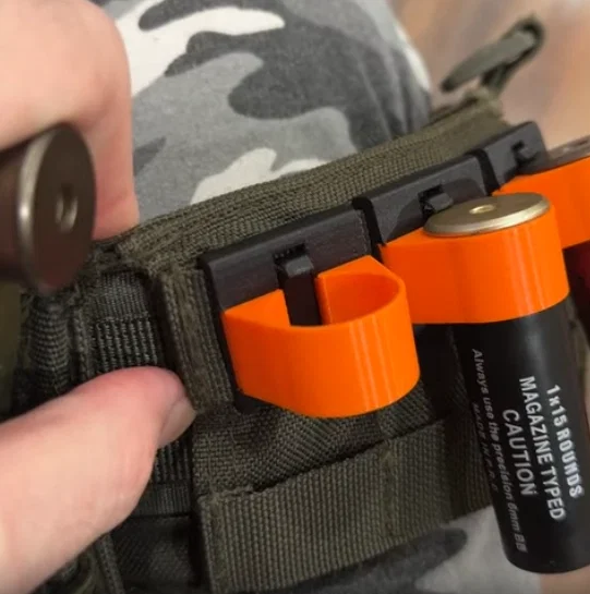 Giá treo vỏ đạn shotgun chuẩn MOLLE cho Airsoft - Hỗ trợ in 3D - Image 1