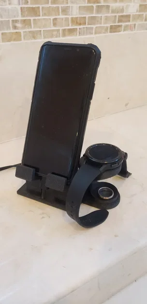 Đế sạc để bàn 2 trong 1 cho điện thoại và Samsung Galaxy Watch 6 - Image 1