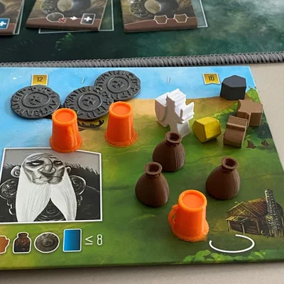 Raiders of the North Sea -- Nâng cấp Token Lương thực và Vại rượu