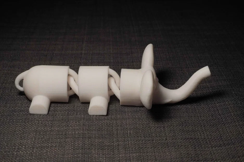 Mô hình chú voi cử động linh hoạt - Articulated Elephant - Image 3