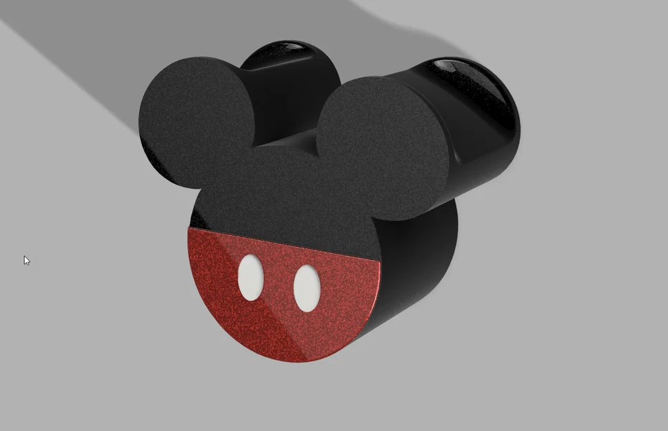 Móc treo tường hình chuột Mickey (Dùng cho nón, túi xách Loungefly) - Image 2