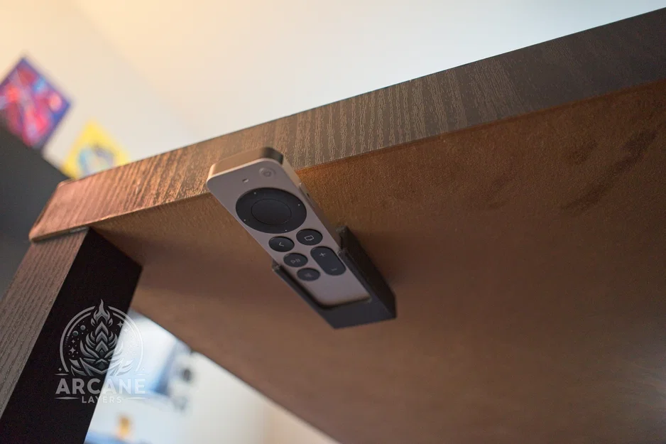 Giá treo remote Apple TV thế hệ 5 gắn dưới bàn hoặc tường - Image 2