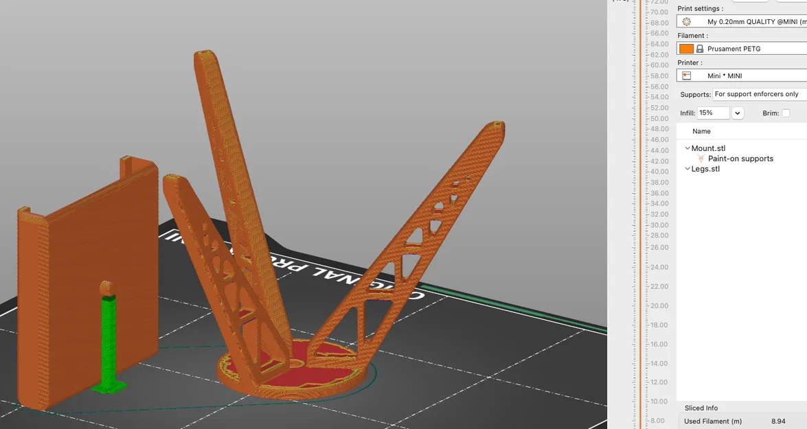 Giá đỡ tripod đơn giản cho Wyze Camera (v2) - Image 3