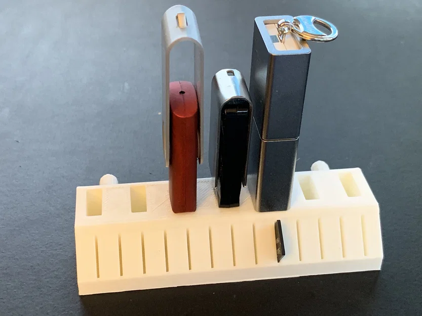 Giá treo USB và thẻ nhớ Micro-SD cho bảng Pegboard - Image 2