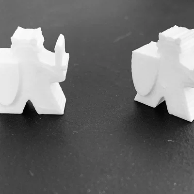Viking Meeple - Mô hình chiến binh Viking cho Board Game
