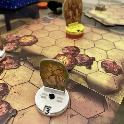 Đế Standee Gloomhaven kèm bộ đếm máu