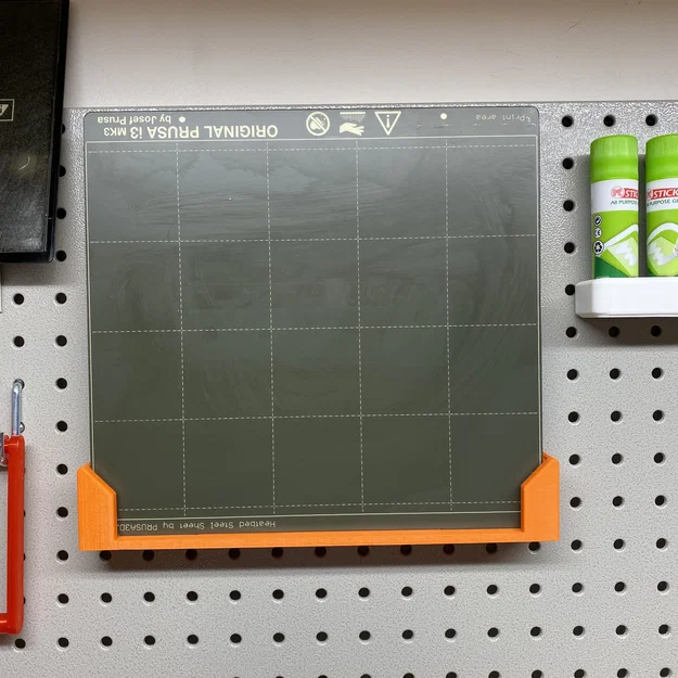 Giá đỡ tấm thép cho bảng pegboard 1 inch - Image 1