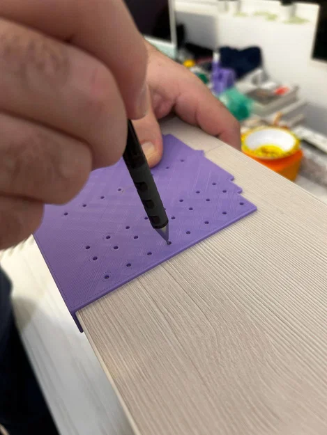 Khuôn khoan lỗ gắn tay nắm tủ - Image 6