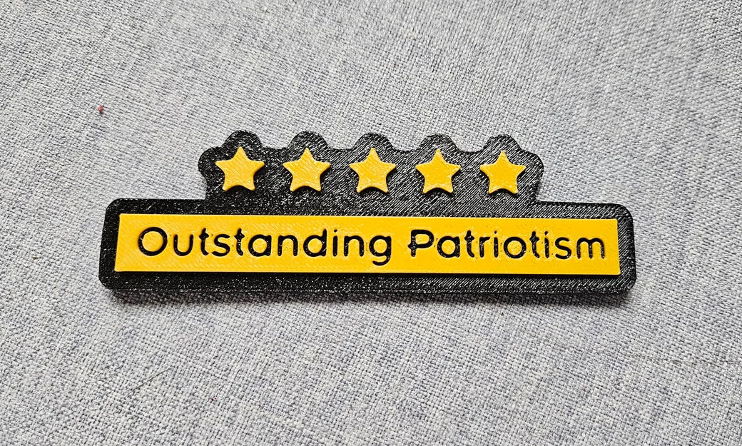 Mô hình chiến thắng "Lòng yêu nước xuất sắc" từ Helldivers 2 - Image 1