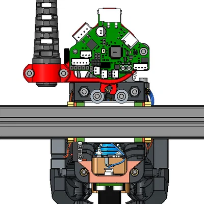 Ngàm gắn EBB36 cho Sherpa Mini và PUG Strain Relief (Tối ưu đi dây)