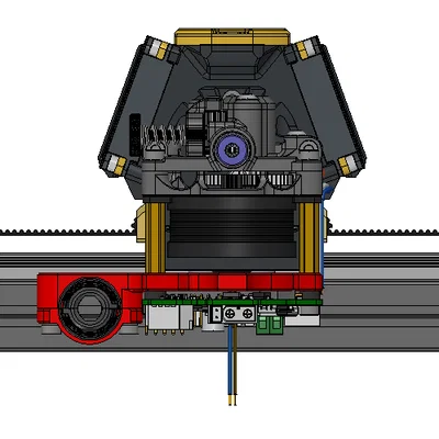 Ngàm gắn EBB36 cho Sherpa Mini và PUG Strain Relief (Tối ưu đi dây)